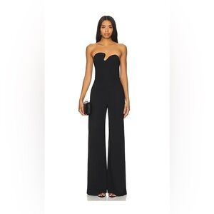 NWT Amanda Uprichard Strapless Puzzle Jumpsuit size XS $268